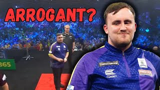 Is Luke Littler playing too arrogant darts [upl. by Lemkul609]