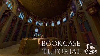 Bookshelf tutorial unusual method  Tiny Glade [upl. by Elizabeth153]