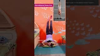 Handstand kase kre at home sophism handstandpractice weightloss workout bellyfat short [upl. by Rondon920]