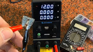 How to Use a DC Power Supply for Basic Electronics by JESVERTY [upl. by Einnil]