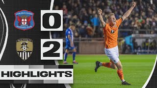 HIGHLIGHTS  CARLISLE 02 NOTTS COUNTY [upl. by Ecnarf]