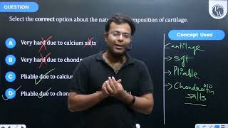 Select the correct option about the nature and composition of cartilage [upl. by Edurtreg]