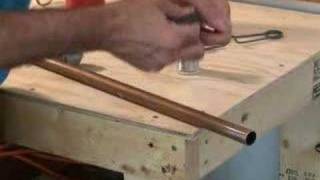 Plumbing  Soldering Copper Pipes Video [upl. by Zetram692]