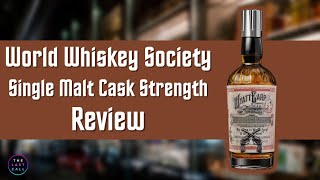 World Whiskey Society Wyatt Earp American Single Malt Cask Strength Review [upl. by Longwood890]