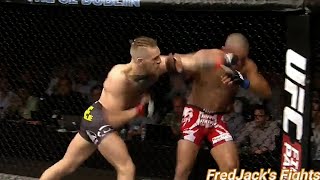 Conor McGregor vs Diego Brandao Highlights McGregor KNOCKS OUT Brandao ufc mma ConorMcgregor [upl. by Blinny]