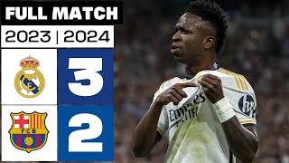 Real Madrid 32 FC Barcelona  PARTIDO COMPLETO  LALIGA EA SPORTS 202324 [upl. by Breed]