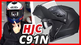 Neuer EinsteigerKlapphelm von HJC mit ECE 2206  HJC C91N Produktvorstellung Helmexpresscom [upl. by Margot]