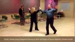 Sindy Swing Sequence Dance and Walkthrough [upl. by Brocky391]