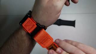 Nereides Apple Watch Band Woven Design Review [upl. by Htennaj]