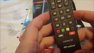 Meliconi Control 2 1 telecomando universale 2 in 1 unboxing ed istruzioni [upl. by Uticas]