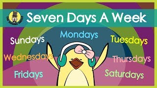 Seven Days a Week  Days of the Week Song  The Singing Walrus [upl. by Layton]