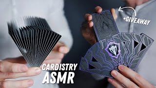 Cardistry ASMR 11  Dynamic Dexterity in Soothing CardShuffling [upl. by Atilal532]