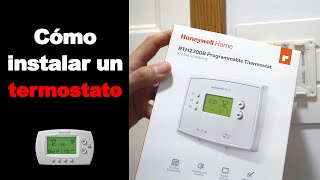 Cómo instalar un termostato Honeywell [upl. by Angell]