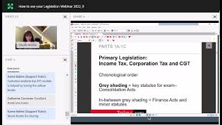 Tolley Exam Training How to use your legislation for the 2022 exams [upl. by Connel]