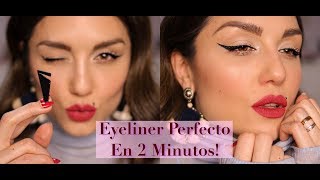 Eyeliner perfecto en dos minutos con flash cat eye L´oreal Paris  AD  Dirty Closet [upl. by Maybelle]