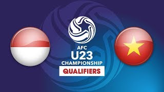 FULL  U23 INDONESIA vs U23 VIỆT NAM  VFF Channel [upl. by Eiramana596]