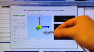 3D OrientationRotation Tracking using MPU9250 [upl. by Meekyh]