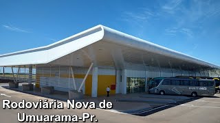 Tour pela Rodoviária Nova de Umuarama Pr dia da Inauguração [upl. by Oniluap]