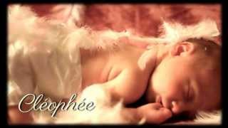 Faire Part de Naissance Vidéo  Cléophée [upl. by Lynad348]