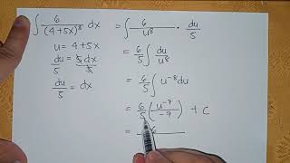 USubstitution Basic Examples Tagalog [upl. by Marsden]