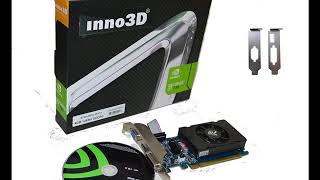 Special Discount on Inno3D nvidia Geforce GT730 LP 4Gb DDR3 HDMI DVI VGA 128 bit video graphics card [upl. by Rosati278]