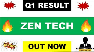 Zen Technologies Q1 Results 2025  Zen Technology Result  Zen Technologies Share Latest News  Zen [upl. by Lrig]