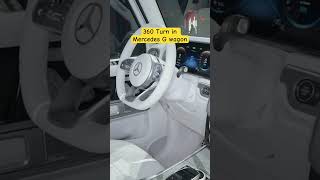 Electric G wagon with G turn Features mercedes shorts [upl. by Way]