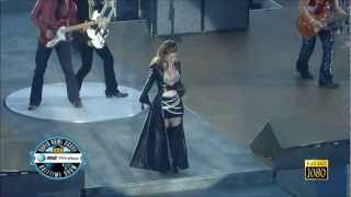 Shania Twain Up Live at Superbowl [upl. by Notsnarc]