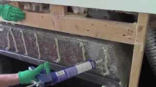 Part 3 of 4 How to Install a Fireplace Mantel Chimney Piece amp Hearth [upl. by Honniball]