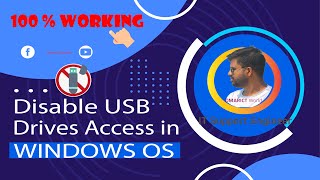 How to Disable USB Drives Access in Windows OS  IT Support Engineer  IT Tutorial  omarict [upl. by Jacinta]