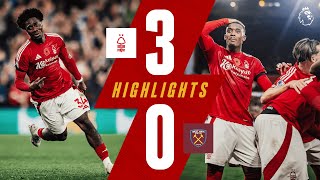 Ola Aina THUNDERBOLT 🤯  Forest 30 West Ham United  Premier League Highlights [upl. by Slaohcin]