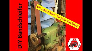 DIY Bandschleifer für die Schleifmaschine  ein musthave für jede Werkstatt  Werkstatt Hacks [upl. by Linda692]