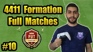 How to use 44112 Formation Full Matches Tactical Gameplay fc24 Custom Tactics [upl. by Didi750]