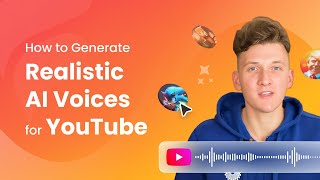 How to Generate Realistic AI Voice for YouTube  Best AI Voice Generator [upl. by Byler]