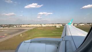 Air Dolomiti Embraer EMB195 Landing at Milan Linate LIN Airport April 9 2023 [upl. by Poyssick769]