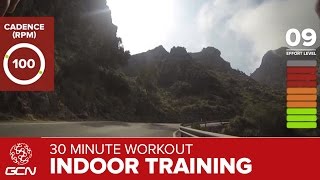 30 Minute Workout  Indoor Cycling Hill Climb Training [upl. by Berfield221]