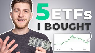 5 ETFs Index Funds I Bought  1 Year Results [upl. by Lamoureux]