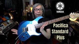 The Yamaha Pacifica Standard Plus How does it compare against the Professional [upl. by Ahtanoj]