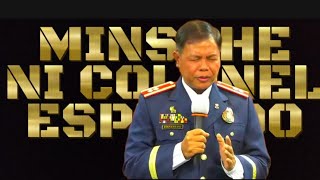 NAPAKAGANDANG MINSAHE NI COLONEL JOVIE ESPENIDO [upl. by Haneeja]