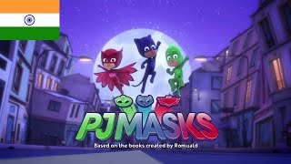 PJ Masks  Intro हिन्दीHindi [upl. by Kcirret]