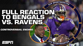 🚨 CONTROVERSIAL OT THRILLER 🚨 Bengals vs Ravens FULL REACTION 👀  SC with SVP [upl. by Cecily]