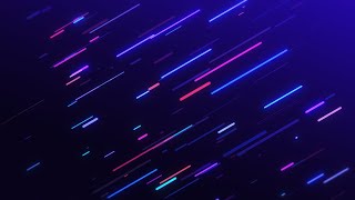 Rounded Neon Multicolored lines Animation Background Video  Footage  Screensaver [upl. by Red]