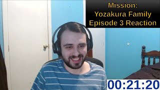 Mission Yozakura Family Episode 3 Reaction [upl. by Alithea783]