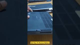 dell  How To remove battery [upl. by Kirt851]