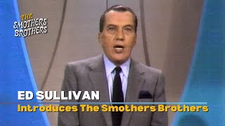 Ed Sullivan Introduces The Smothers Brothers  Smothers Brothers Comedy Hour [upl. by Llij]