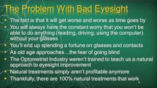 Eye Exercises For Myopia  Is It Possible To Naturally Improve Nearsightedness Part 1 [upl. by Aseram]