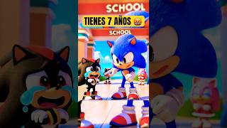 Se ríen de él por tener 7 años 😭 sonic shadow comedia [upl. by Oba165]