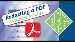 How to Redact PDFs in Adobe Acrobat [upl. by Heringer]