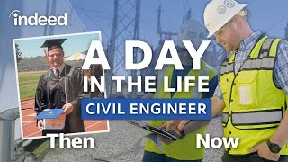 A Day in the Life of a Civil Engineer  Indeed [upl. by Lerud]