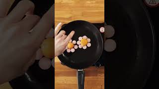 Easy Fried Eggs Recipe for Beginners 🍳 EggRecipes [upl. by Pendergast408]